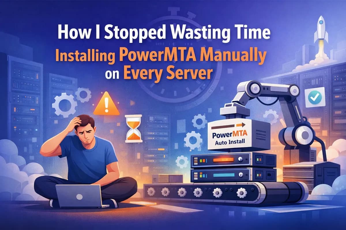 How I Stopped Wasting Time Installing PowerMTA Manually on Every Server