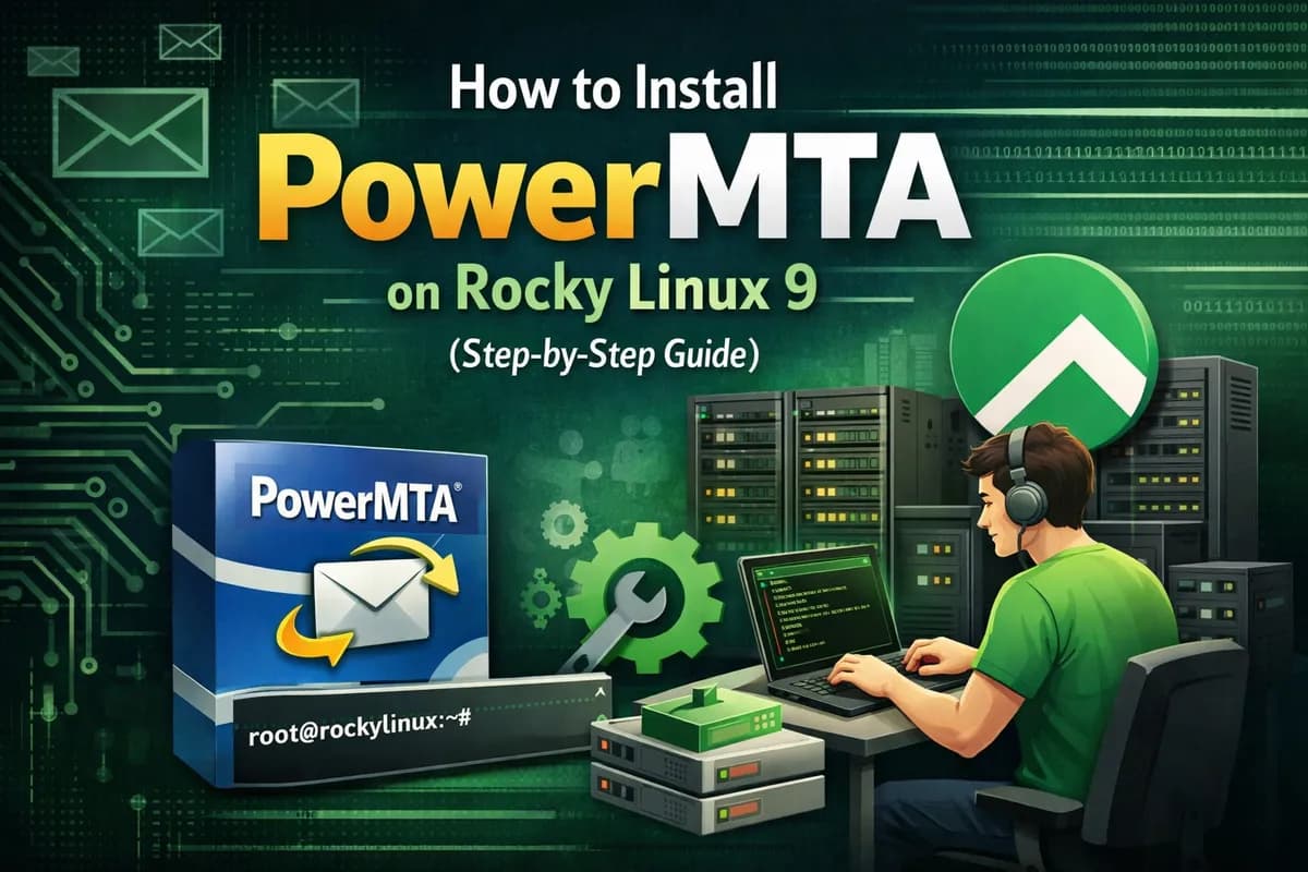 How to Install PowerMTA on Rocky Linux 9 (Step-by-Step Guide)