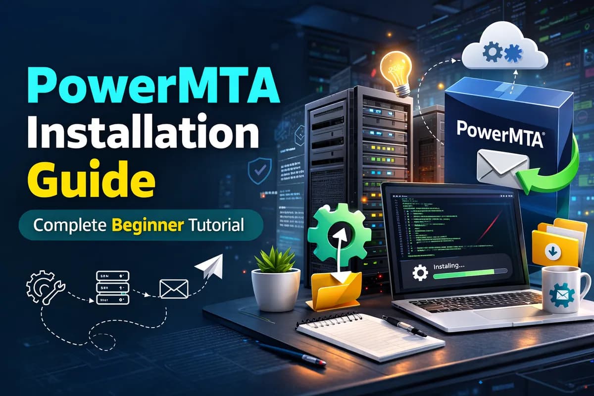 PowerMTA Installation Guide (Complete Beginner Tutorial)