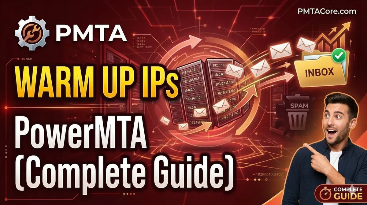 How to Warm Up IPs in PowerMTA (Complete Guide)