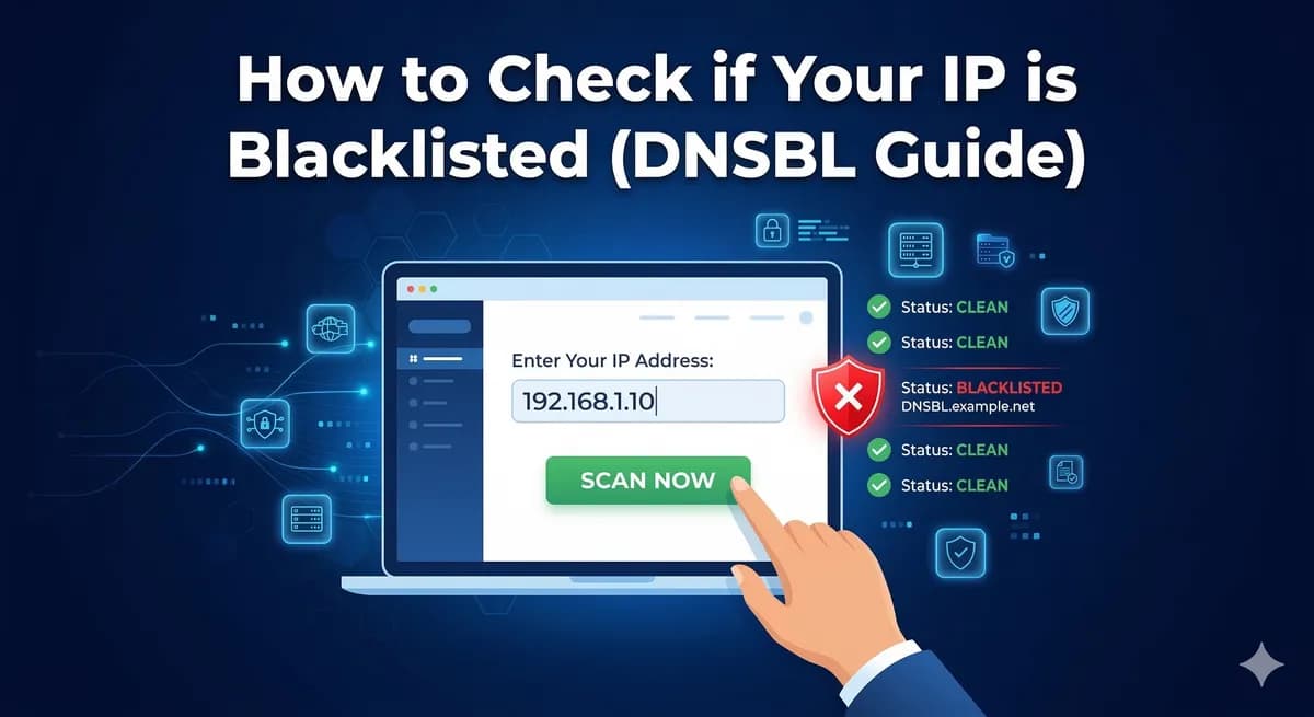 How to Check if Your IP is Blacklisted (DNSBL Guide)
