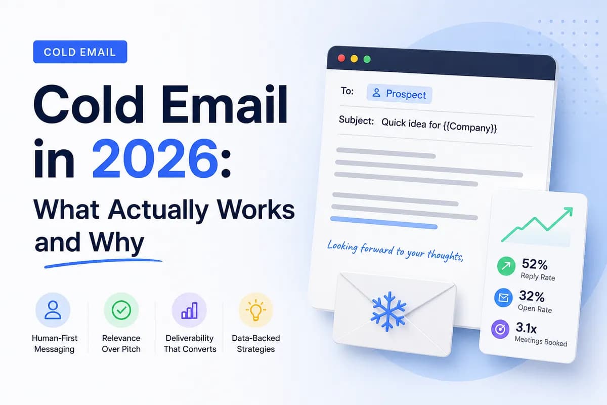 Cold Email in 2026: What Actually Works and Why
