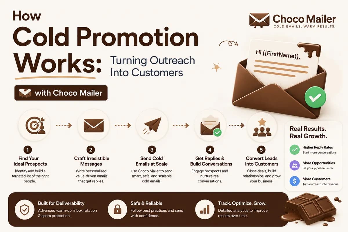 How Cold Promotion Works: Turning Outreach Into Customers with Choco Mailer